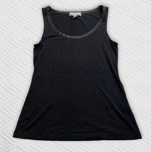 Banana Republic Limited Edition Lux Touch Sleeveless Tank with satin